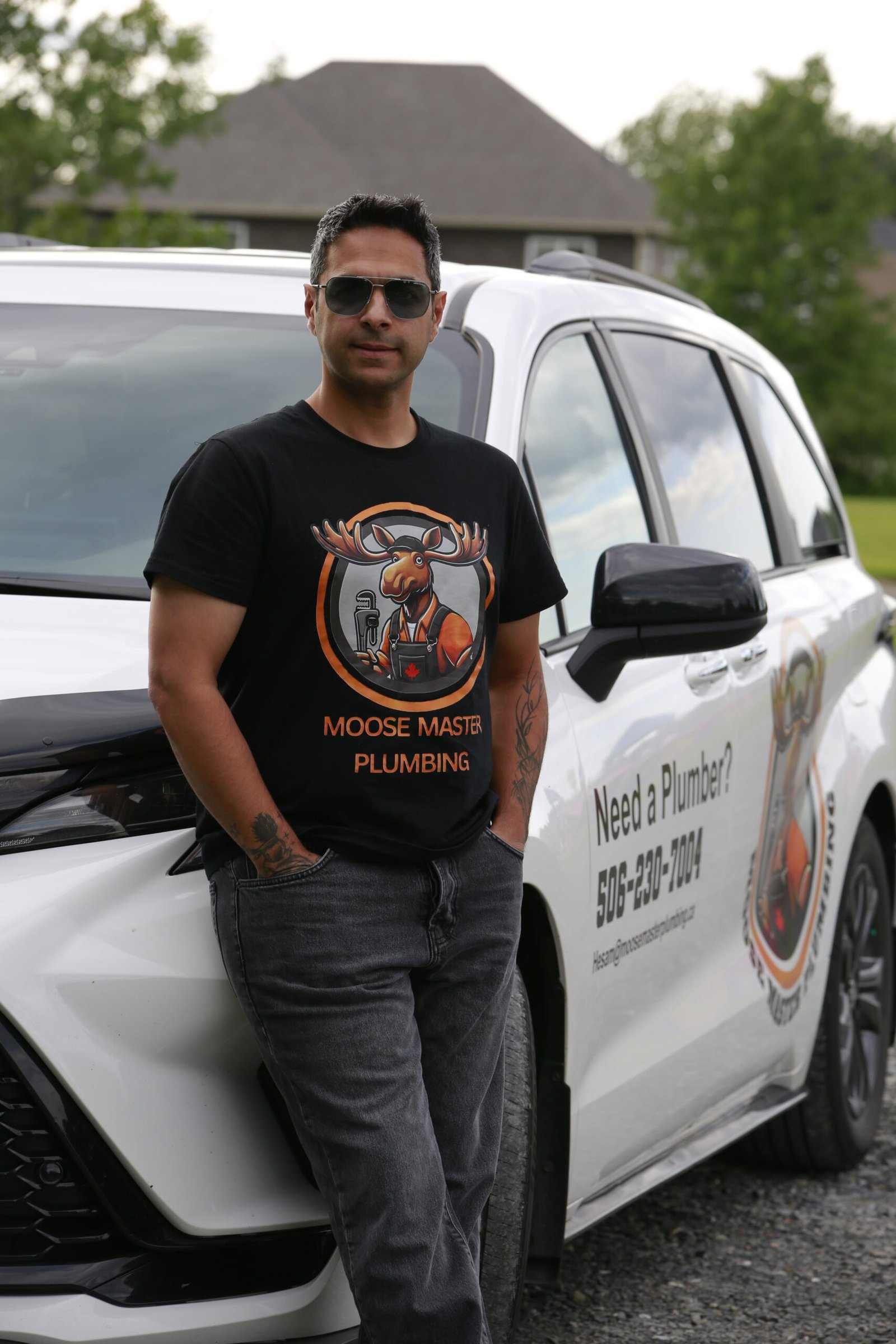 Hesam Vatandoost, owner of Moose Master Plumbing